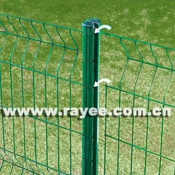 PVC coated wire panel